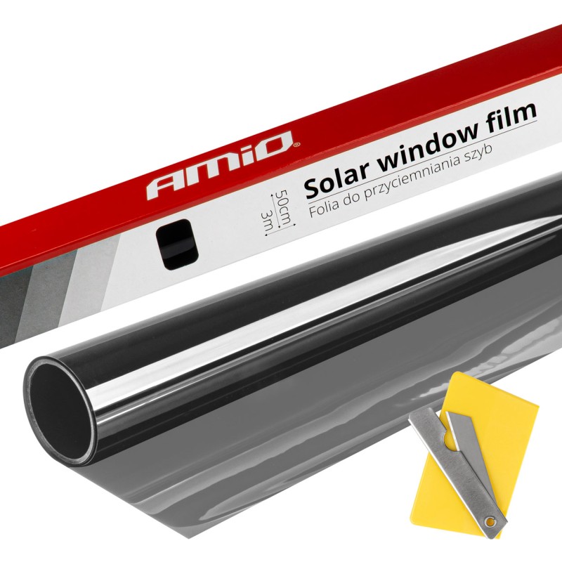 Darkening film for windows Light Black 0.5x3m (60%)