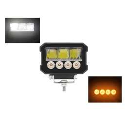 Long-distance LED headlight + predator 12-24V homologation