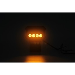 Long-distance LED headlight + predator 12-24V homologation