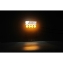Long-distance LED headlight + predator 12-24V homologation
