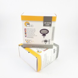 Spotlight LED working oval 12-24V 13x LED
