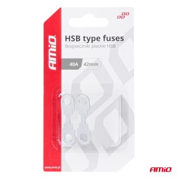 Flat strip fuses 42mm 40A 2 pcs