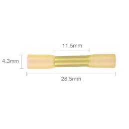 shrink coupling 0.3-0.5mm yellow