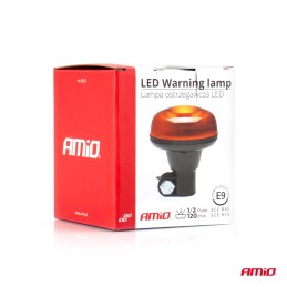 LED beacon on pole 12V-24V orange 18LED