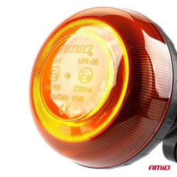 LED beacon on pole 12V-24V orange 18LED