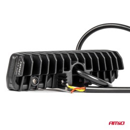 Homologated LED headlight + positional 4000 lm 12-24V