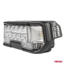 Homologated LED headlight + positional 4000 lm 12-24V