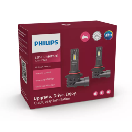 LED HB3/4 12V 20W P20d/P22d PHILIPS Ultinon UNPACKED