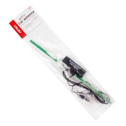 Indoor car antenna with amplifier