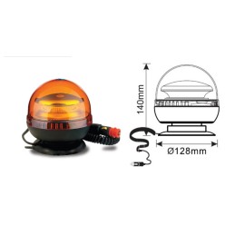 beacon LED magnetic 12V-24V orange 45 LEDs