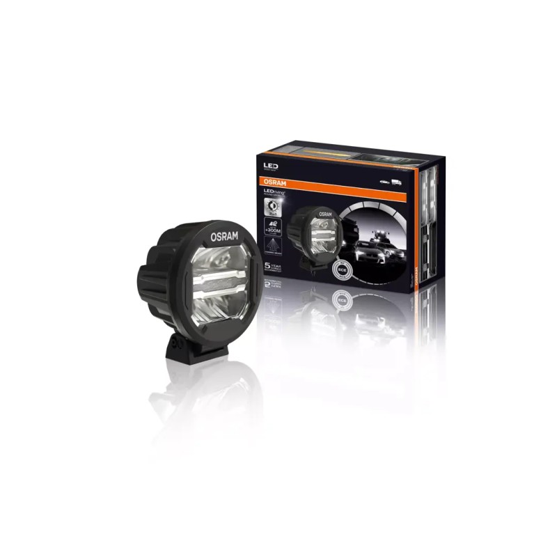 High beam LED headlight 12-24V OSRAM Round MX180-CB