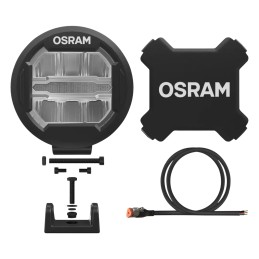 High beam LED headlight 12-24V OSRAM Round MX180-CB
