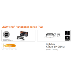 High beam LED 12-24V OSRAM FX125-SP GEN 2
