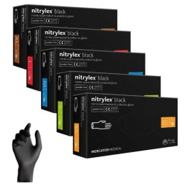 Nitrile gloves Nitrylex Basic size L, 100 pcs