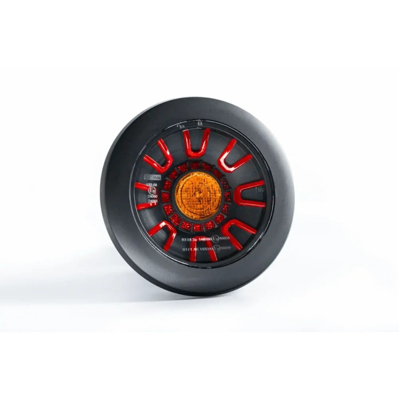 Rear light. FT-313 LED round 12/24V Rear light. FT-313 LED round 12/24V