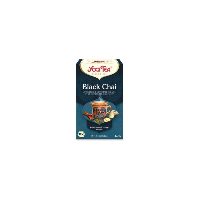 Yogi Tea Black Chai Ayurvedic black tea with ginger 17 × 2.2g
