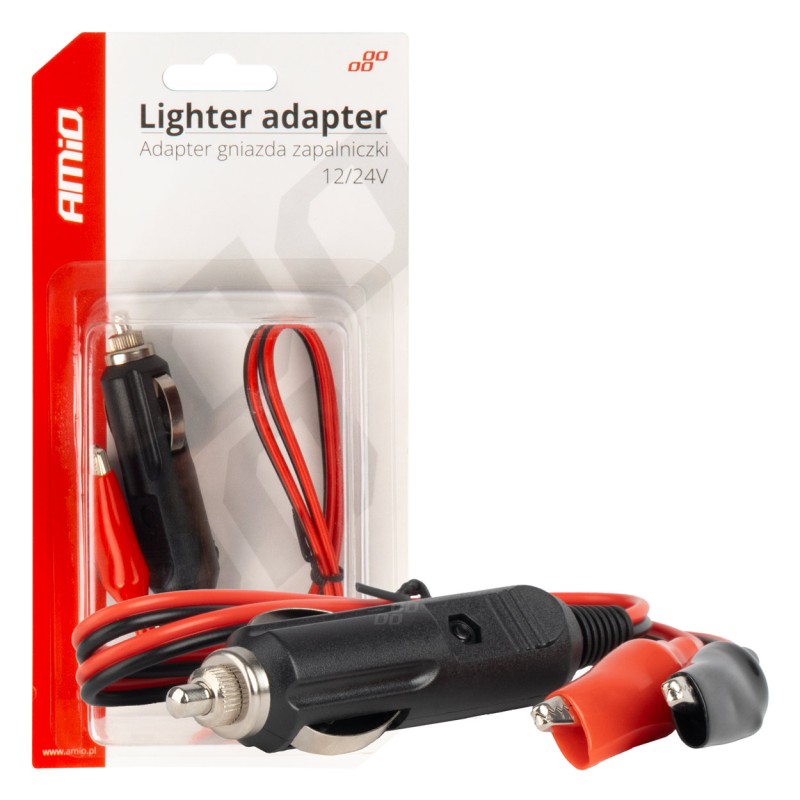 CL fork with alligator outlet 12/24V 60cm