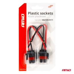 ceramic sockets 2 pcs H8/H9/H11