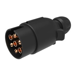 fork-apron 12V 7P plastic JAEGER - contact 6.3mm