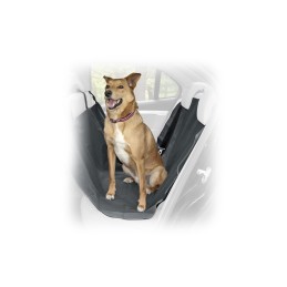 Barrier for a dog in the car