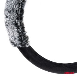 Steering wheel cover gray (37-39cm)