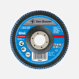 UNI lamellar disc - 125×22 P80