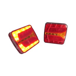 Rear light combined LED right 12/24V