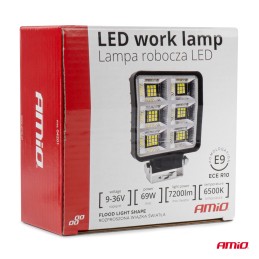 Square LED work light