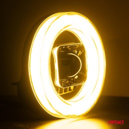 Round LED work light