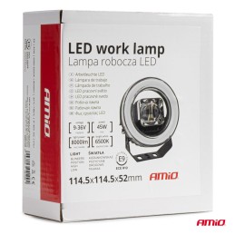 Round LED work light