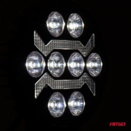 Round LED work light
