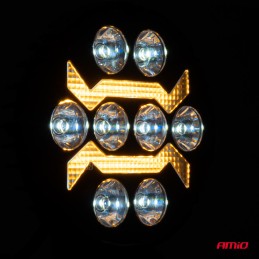 Round LED work light