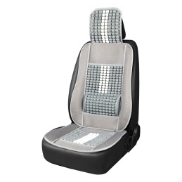 Seat pad with head and lumbar support