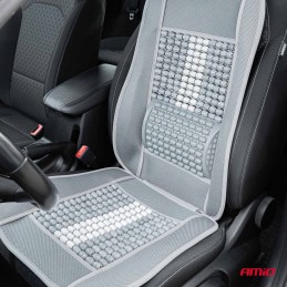 Seat pad with head and lumbar support