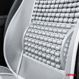 Seat pad with head and lumbar support