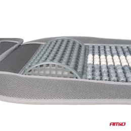 Seat pad with head and lumbar support