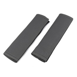Seat belt covers 2 pcs carbon