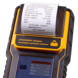 3 in 1 battery tester with printer