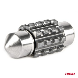 2pcs Festoon LED bulb 12/24V SV31mm clear CANBUS 2pcs Festoon LED bulb 12/24V SV31mm clear CANBUS