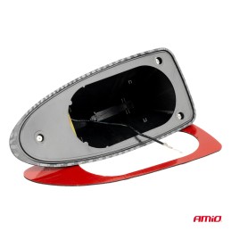Shark antenna, self-adhesive carbon
