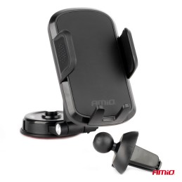 Phone holder on the dashboard vent Phone holder on the dashboard vent