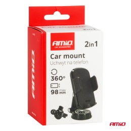 Phone holder on the dashboard vent Phone holder on the dashboard vent