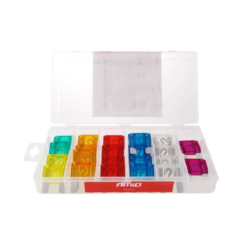 Set of fuses MAXI 24 pcs MIX