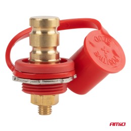 Battery power connector red plus 12/24/48V
