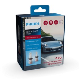 2pcs LED H7 Ultinon Pro9200 +400% 12V PHILIPS