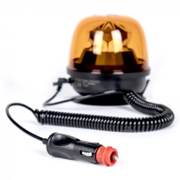 magnetic LED beacon 10x LED 28W 12/24V rechargeable