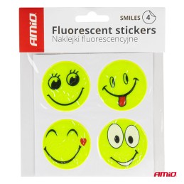 Set of reflective stickers
