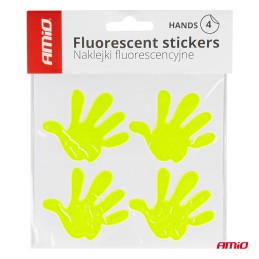 Set of reflective stickers