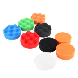 Polishing wheel set with adapter