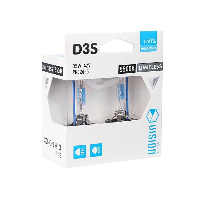 box D3S 42V 35W PK32D-5 VISION + 50% 5500K box D3S 42V 35W PK32D-5 VISION + 50% 5500K